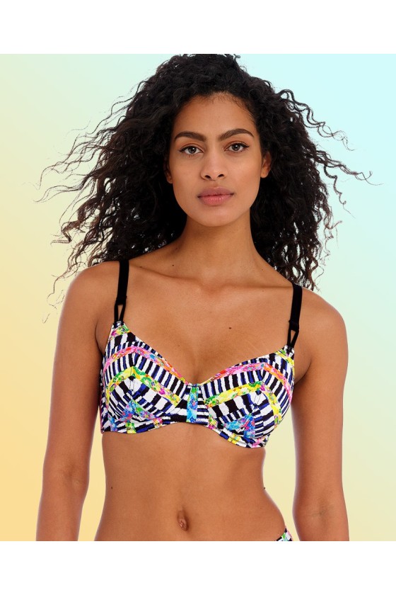 Electro rave - Soutien-gorge de bain - Multi - AS204202