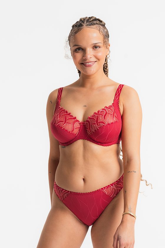 Julia - Soutien-gorge avec armature - Rouge à lèvres - 47701