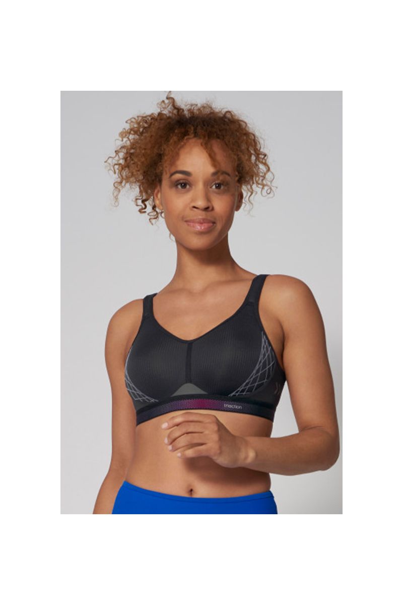 Tri Action - Brassière de sport minimiseur Cardio Cloud - Noir - 10205923