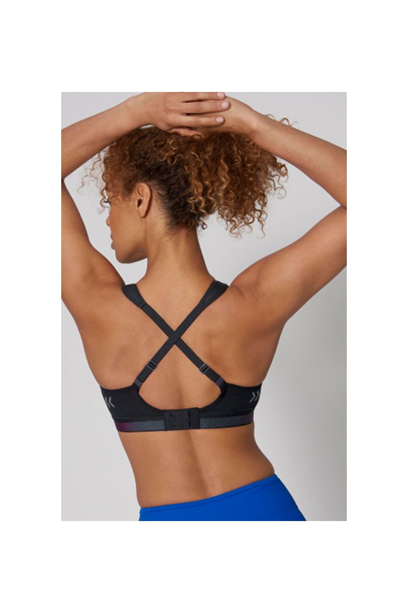 Tri Action - Brassière de sport minimiseur Cardio Cloud - Noir - 10205923