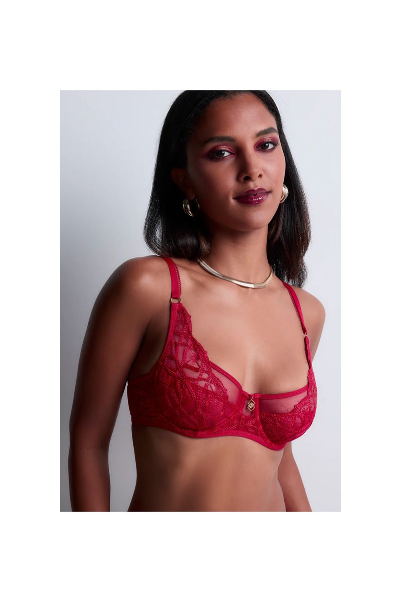 Sense of illusion – Soutien-gorge avec armatures rouge – AH25 – 5BN13