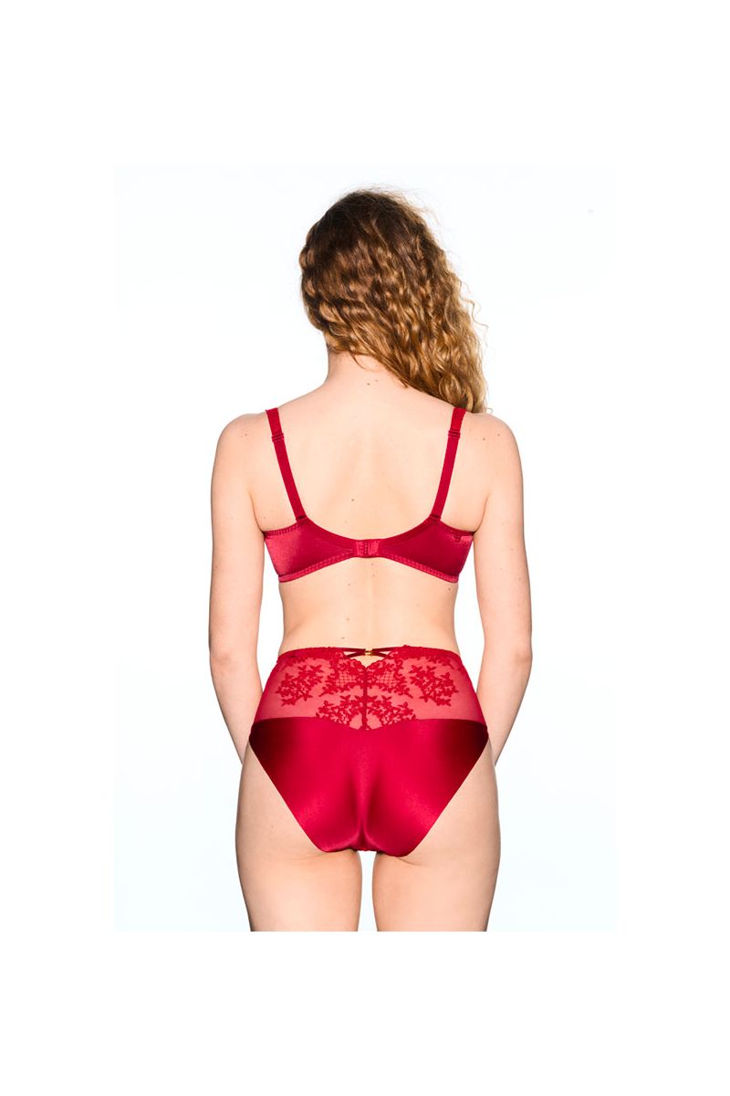 Victoria – Soutien-gorge avec armatures rouge – 53301