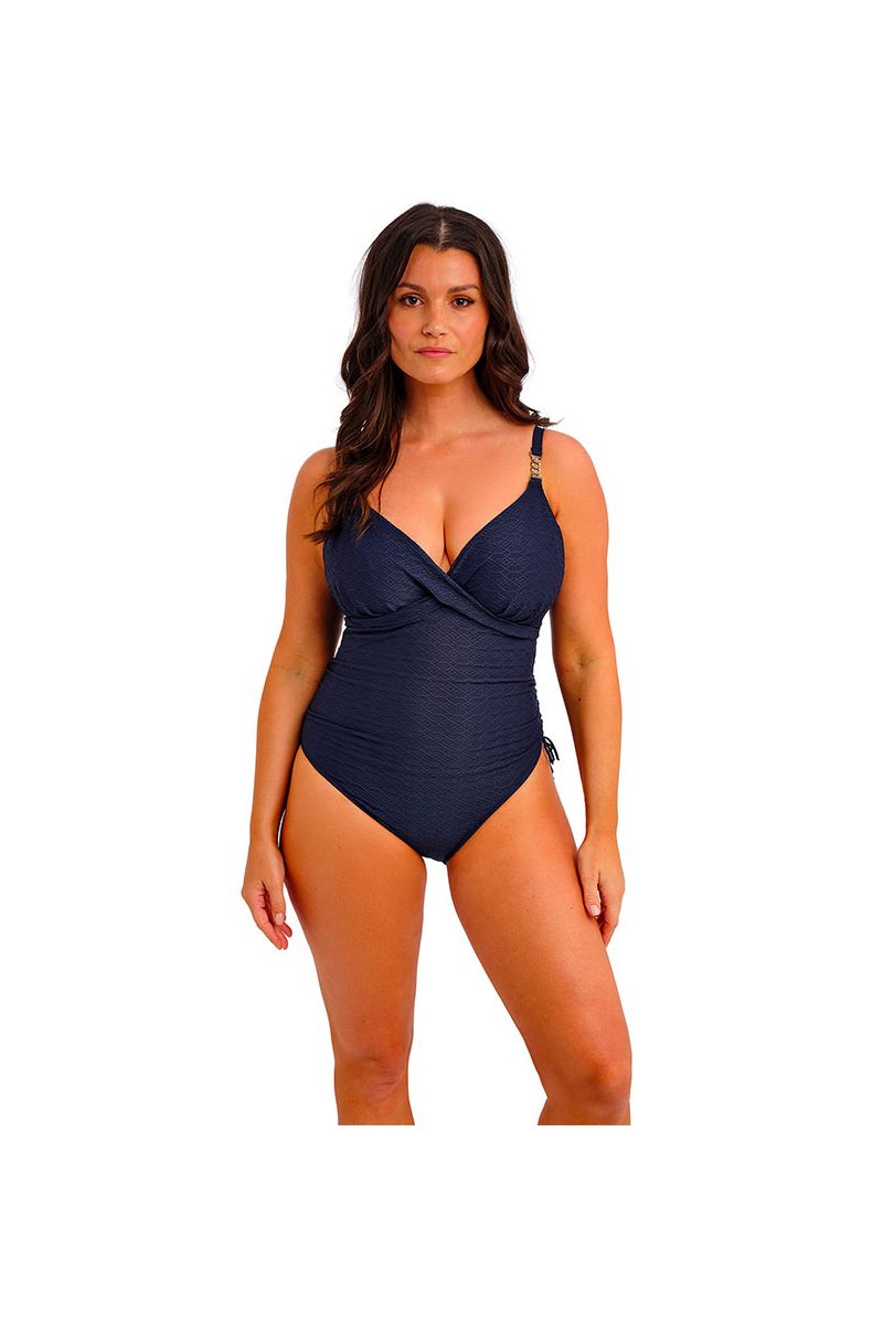 Azores – Maillot de bain 1 pièce avec armatures – Marine – FS506639