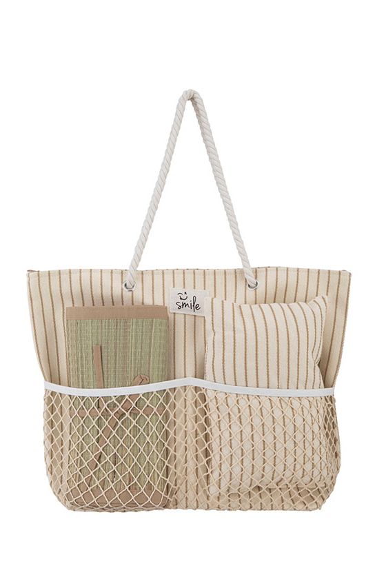 Smile – Sac de plage avec accessoires – AMZBO814