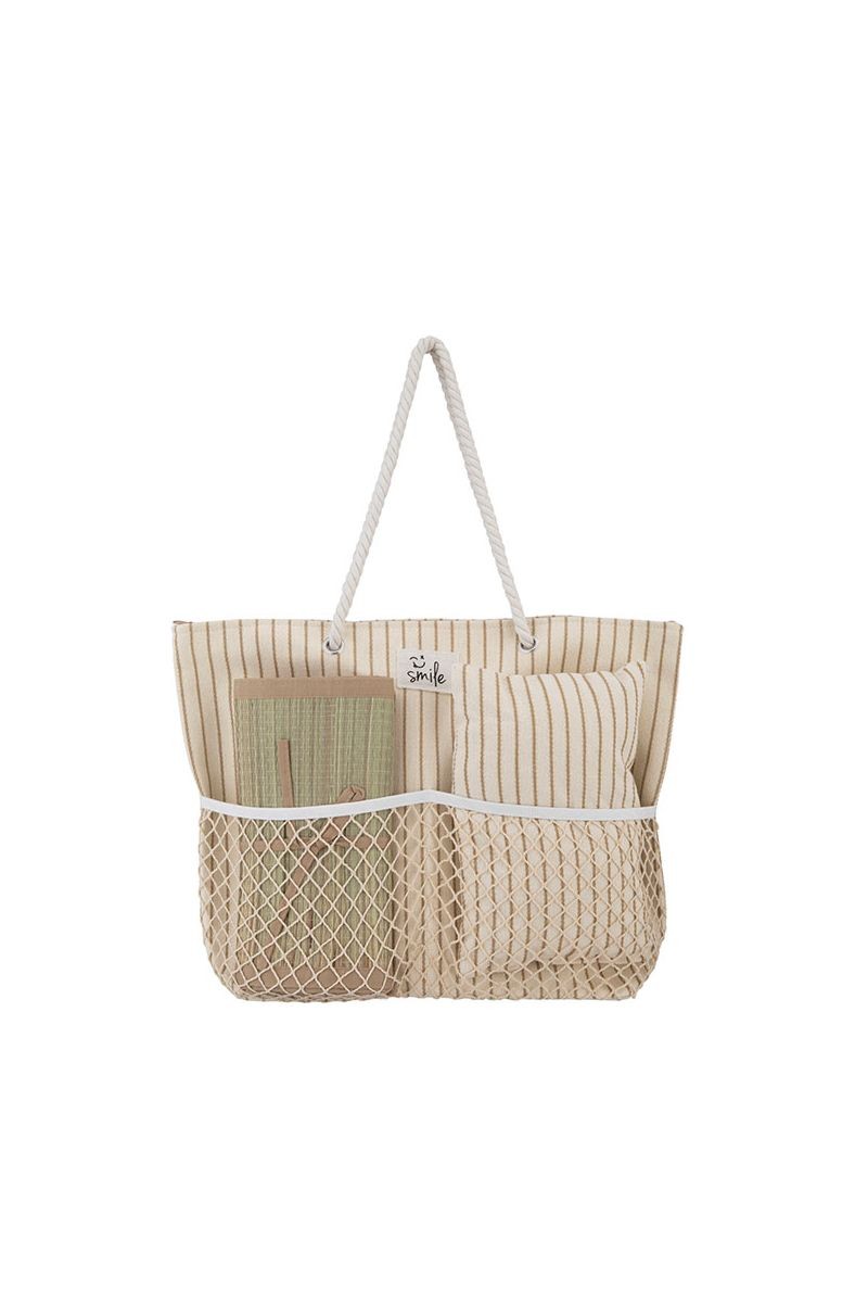 Smile – Sac de plage avec accessoires – AMZBO814